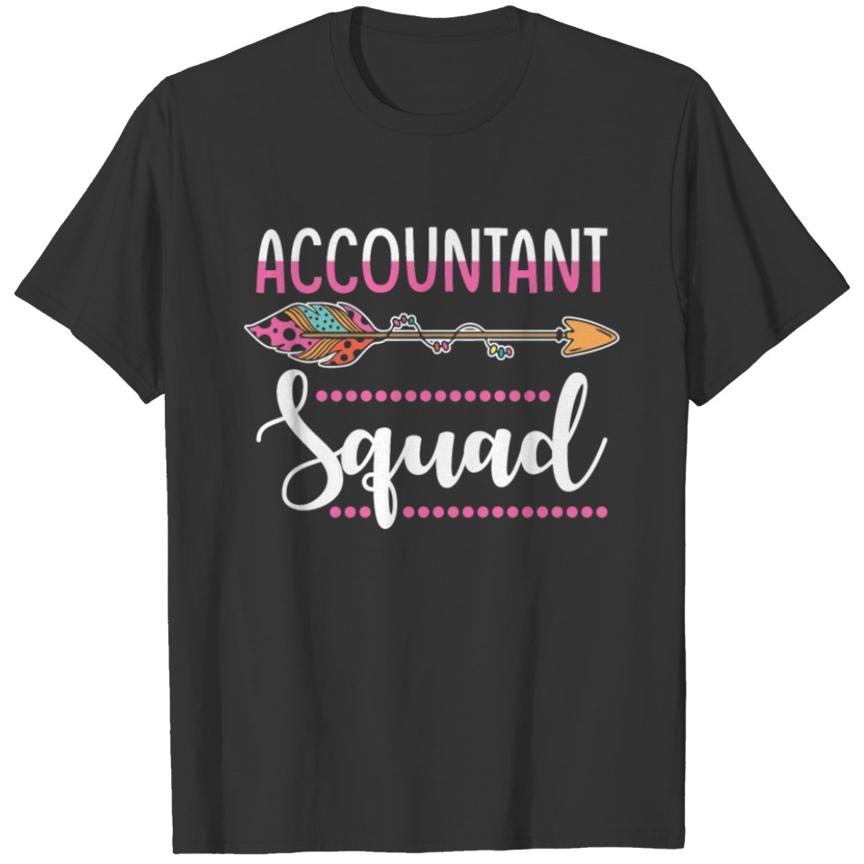 Accountant Squad Women T-shirt