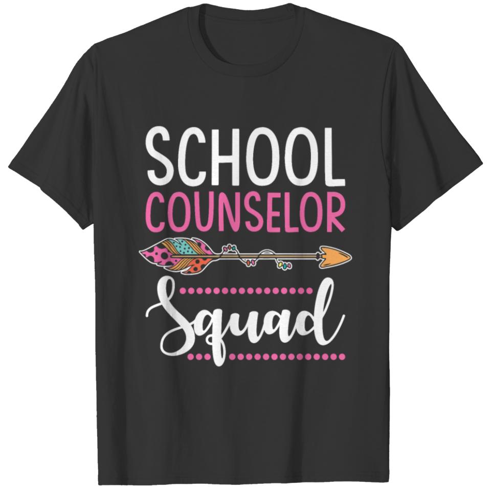 School Counselor Squad Women T-shirt
