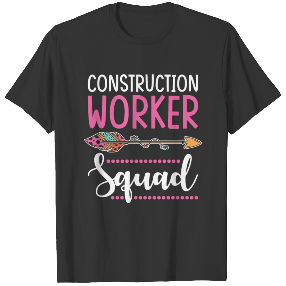 Construction Worker Squad Women T-shirt