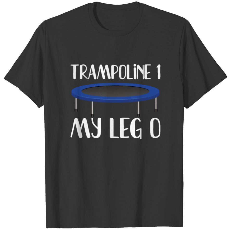 Trampoline Trampoline Jump Gymnast Bounce Jumping T-shirt