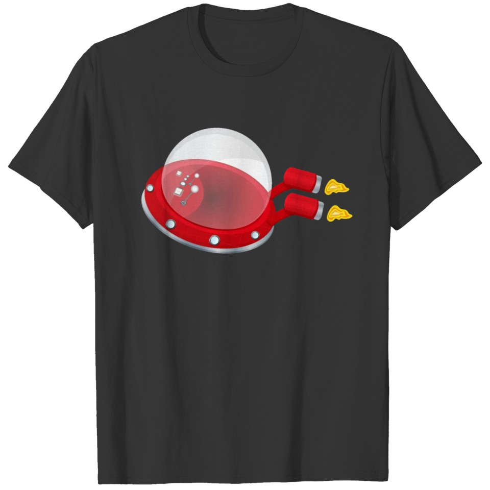 empty space shuttle T-shirt