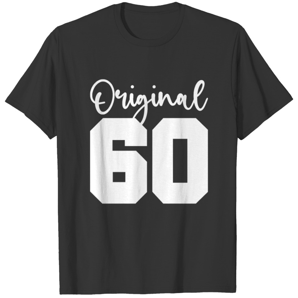 62nd Birthday Women Men Original Vintage 1960 T-shirt