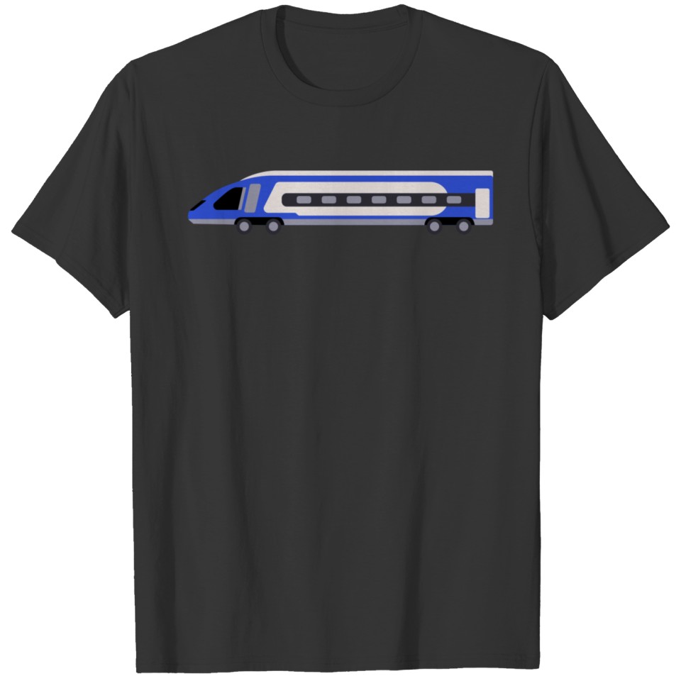 High Speed Train Flat T Shirts
