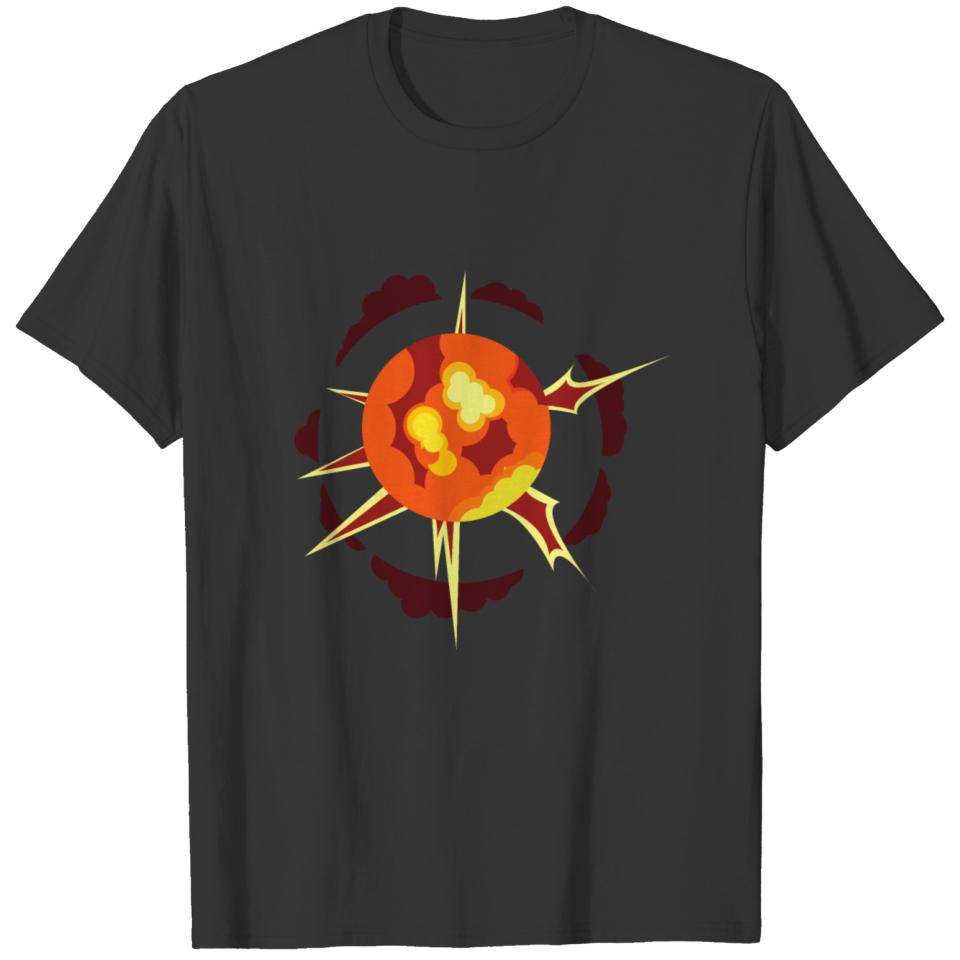 bomb graphics design T-shirt