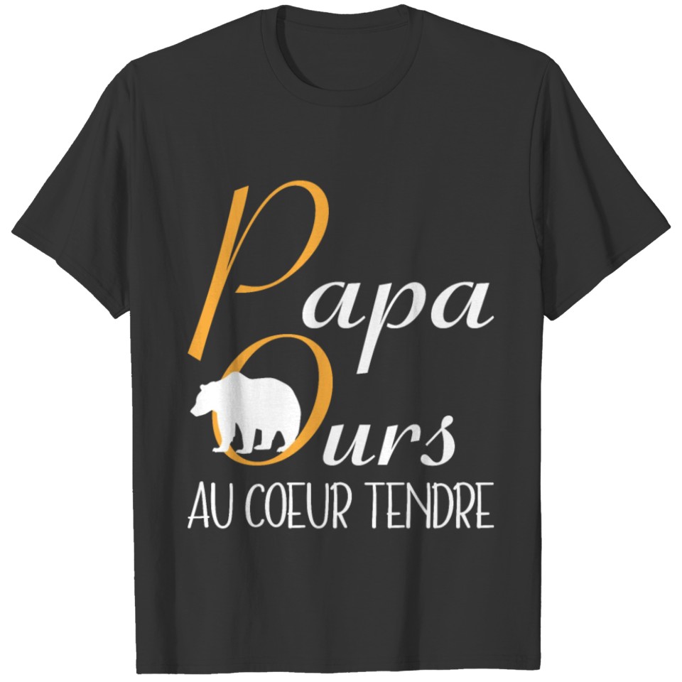 Papa ours T-shirt