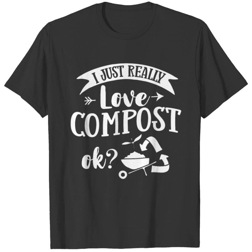 Compost Bin Worm Composting Vermicomposting T-shirt