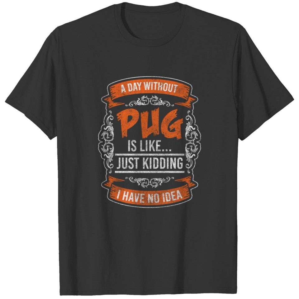 Pugs Dogs Puppy Master T-shirt