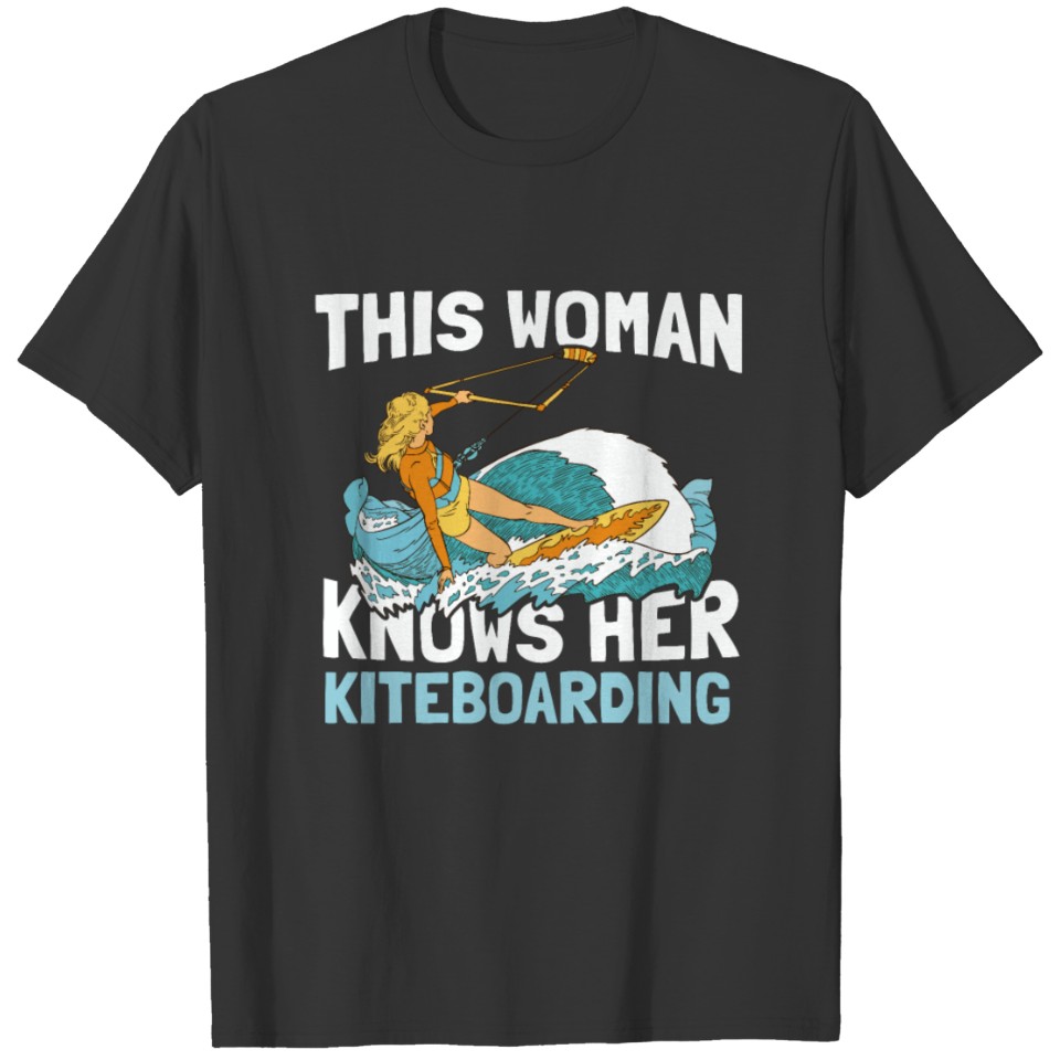 Kiteboarding Kitesurfing Water Sports T-shirt