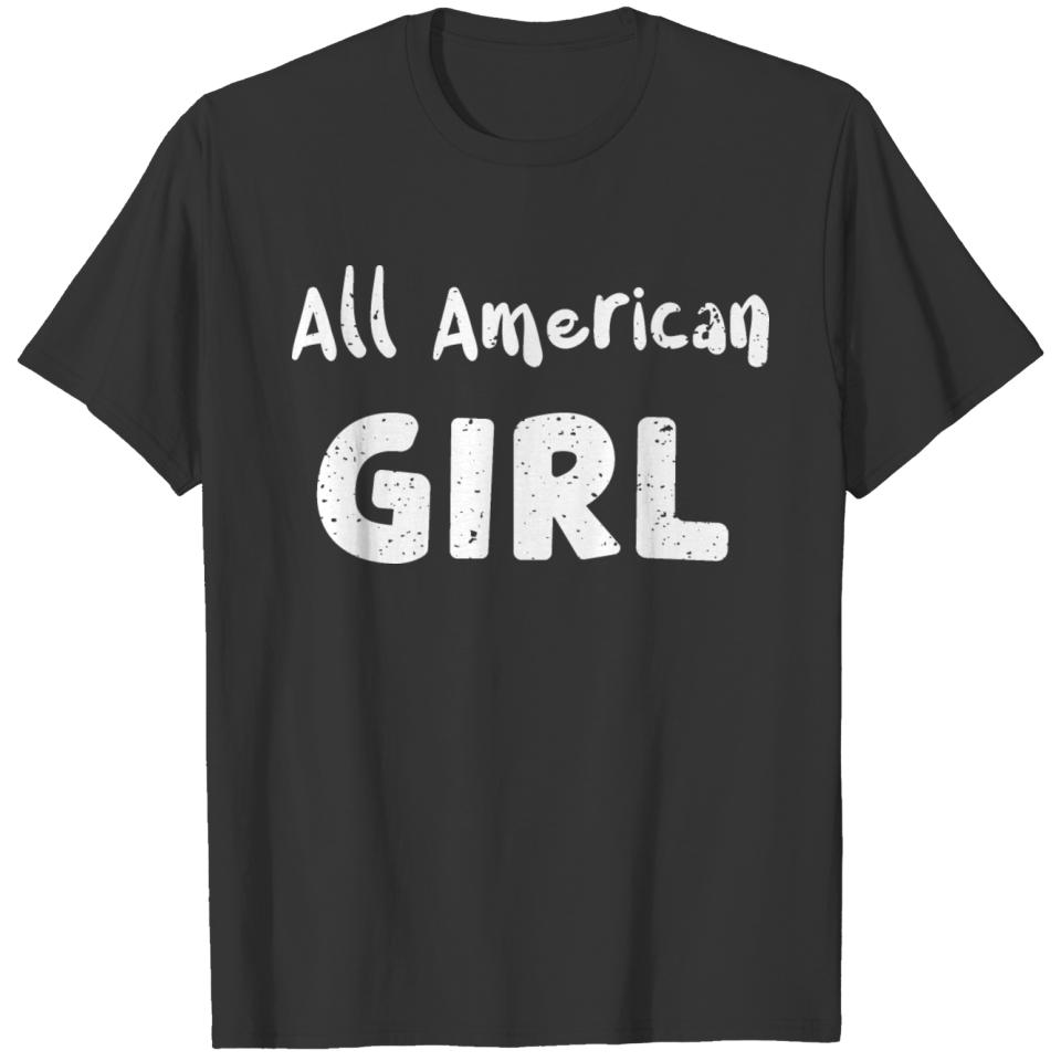 All American Girl - 4th of July T-shirt