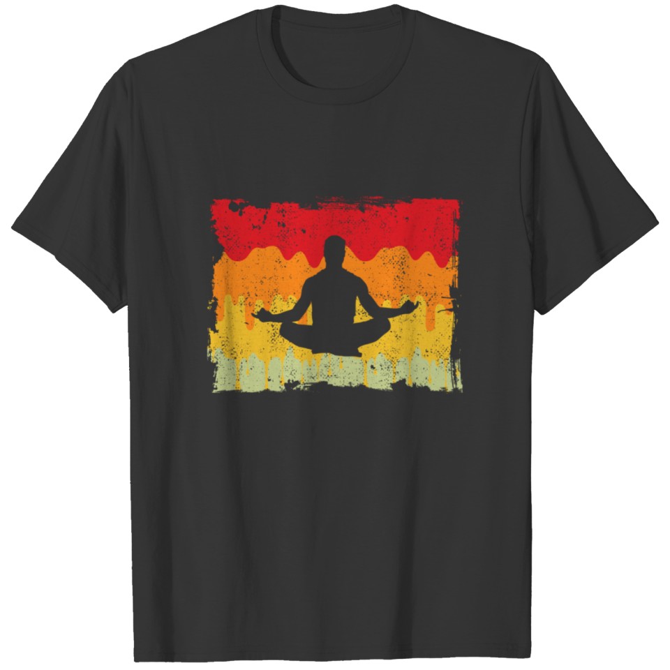 yoga retro T-shirt