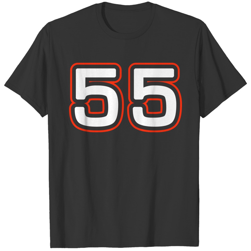 55 Number symbol T-shirt