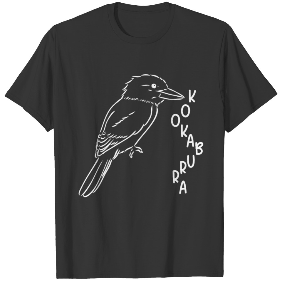 Kookaburra Birding Bird Birdwatcing Kingfisher T-shirt