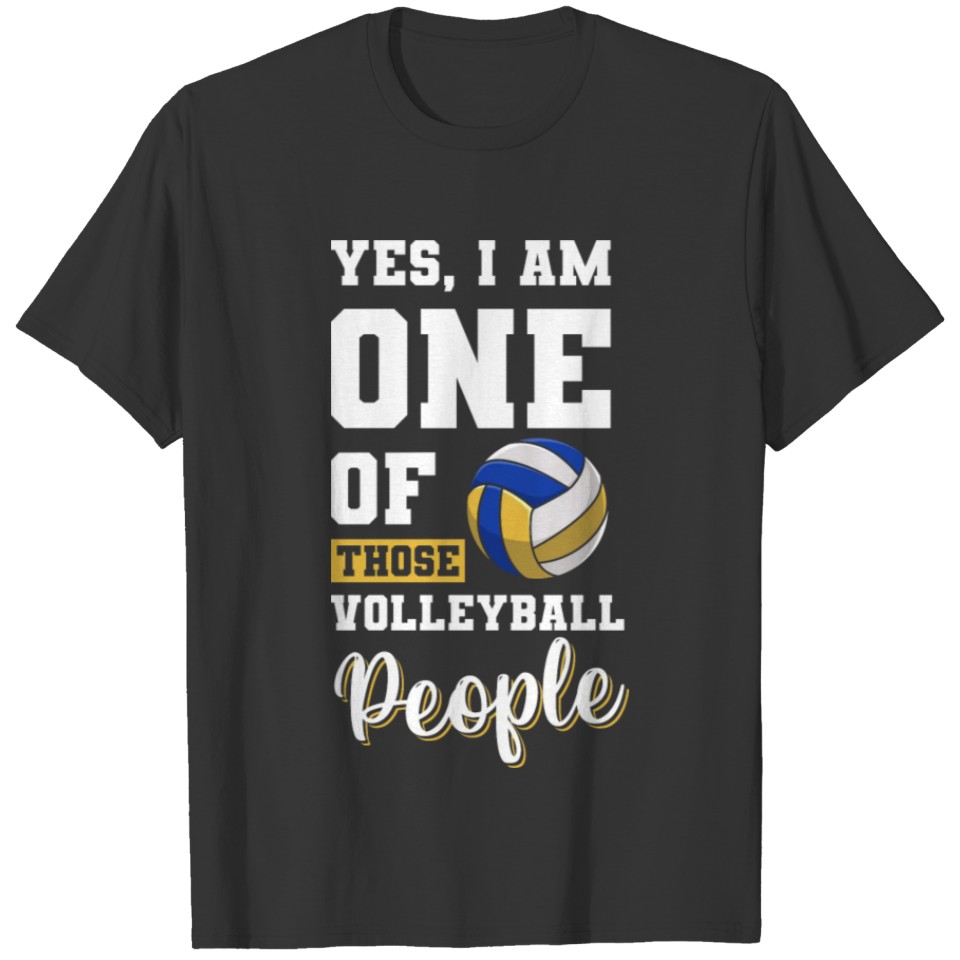 Volleyball Player Volley Training Sport T-shirt