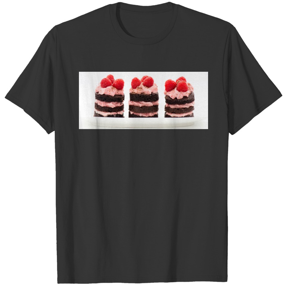 Chocolate Raspberry Gateaux T-shirt