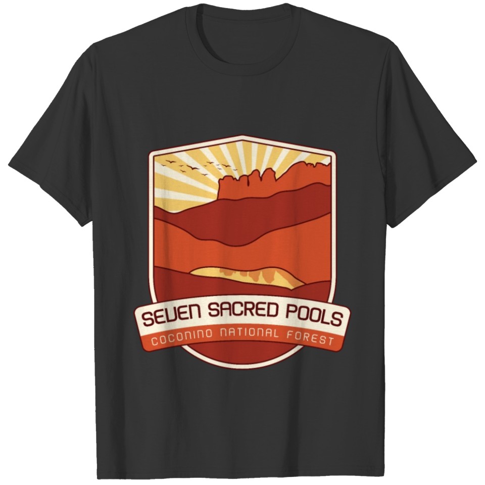 Seven Sacred Pools - Coconino National Forest T Shirts