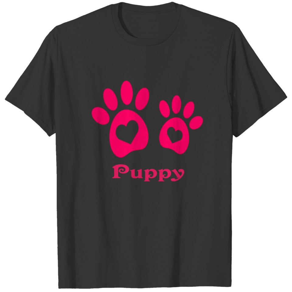 Puppy design T-shirt
