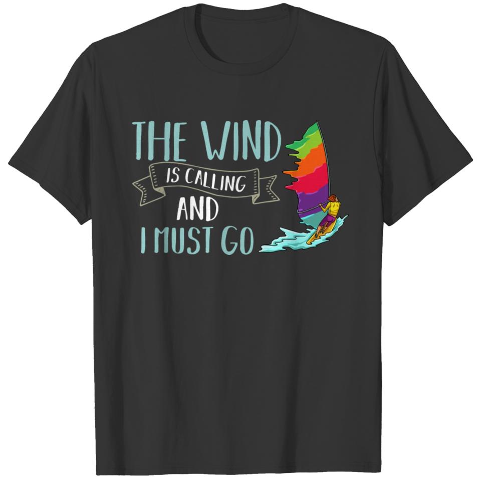Windsurfing Board Sail Paddle Windsurfer T Shirts