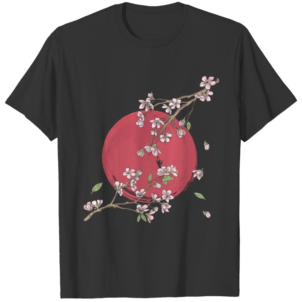 Japanese Cherry Blossom Sakura T Shirts