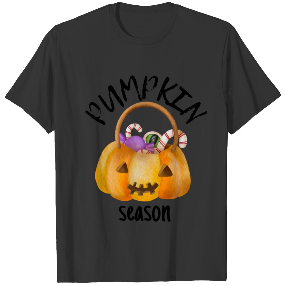 The halloween Season Pumpkin Autumn Tree Orange T Shirts
