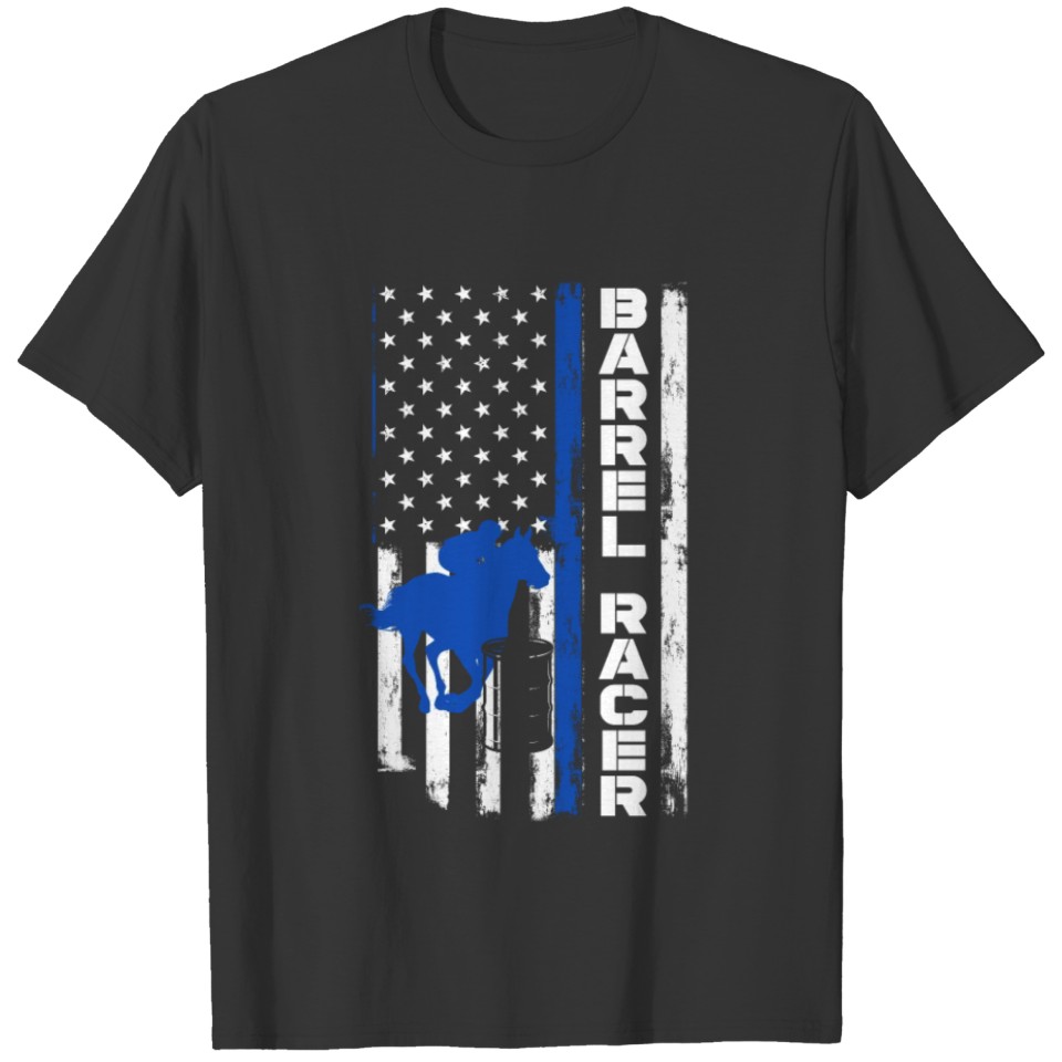Funny Barrel Horse Race Horse Racing Gift Idea T Shirts