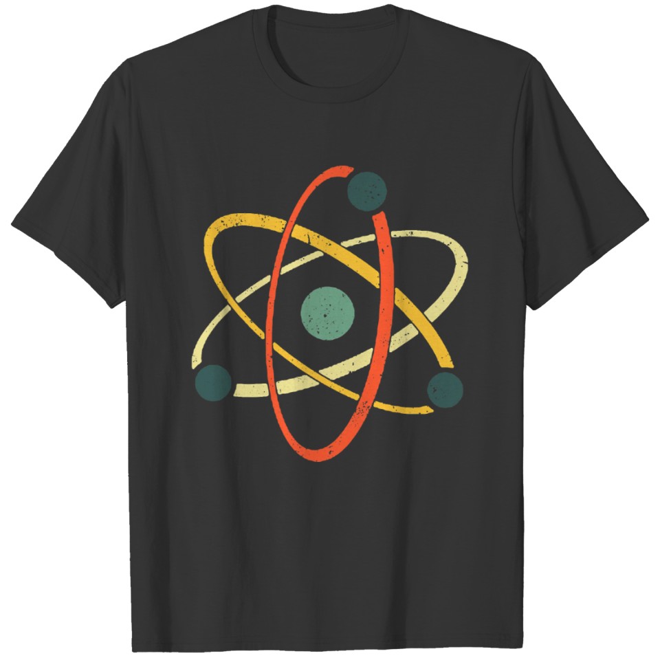 Cool Atom Art Men Women Biology Physics Chemistry T Shirts