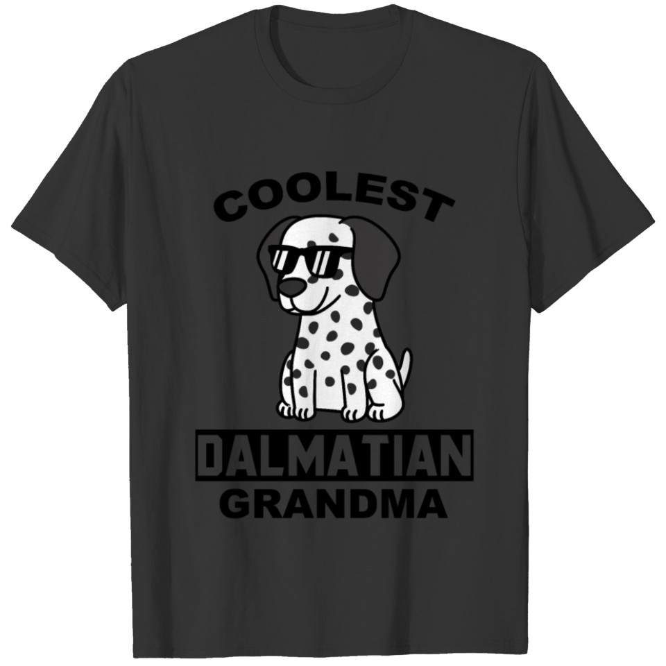 Coolest Dalmatian Grandma T Shirts