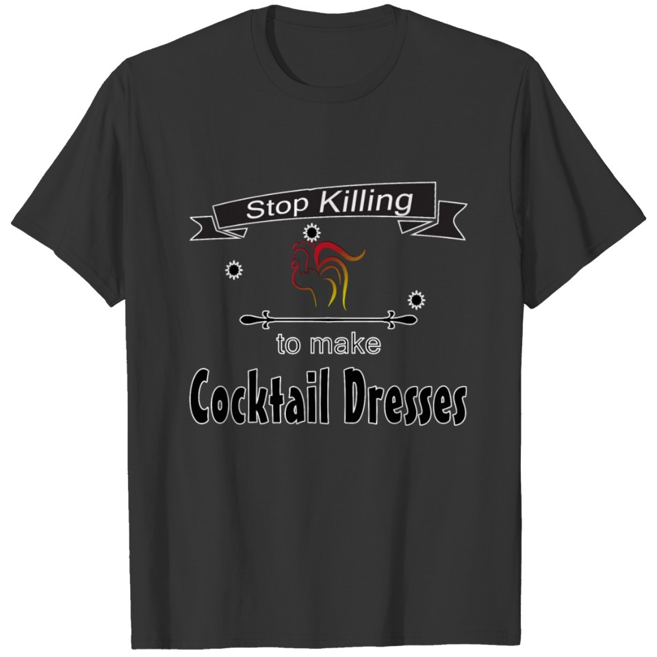 Stop Killing / Cocktail Dresses T Shirts
