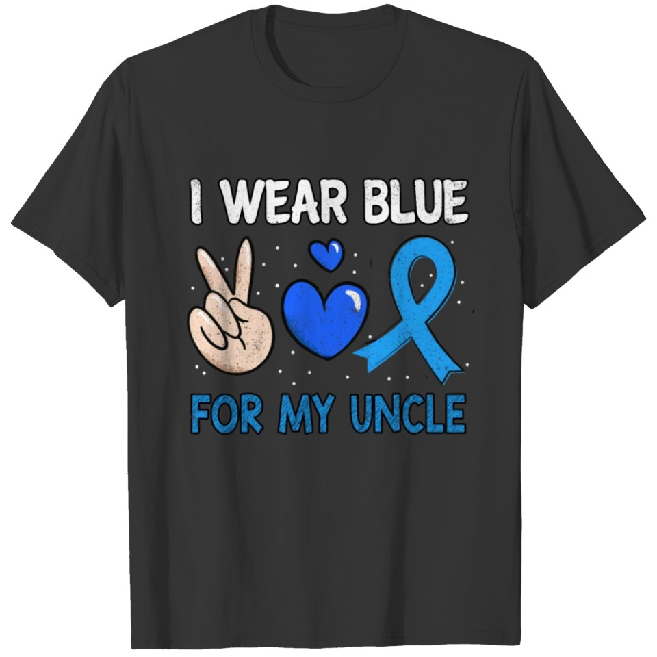 In November Blue For Uncle Diabetes Awareness T Shirts