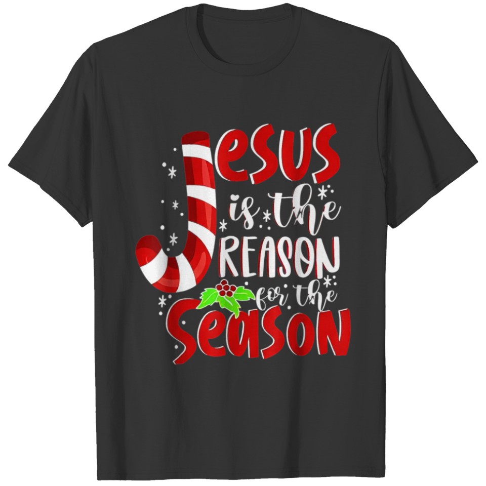 Jesus The Reason Christmas Matching Family T Shirts