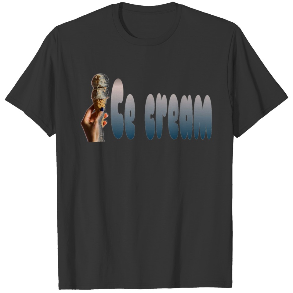 Funny ice cream lovers, dairy queen, dessert,cold T Shirts