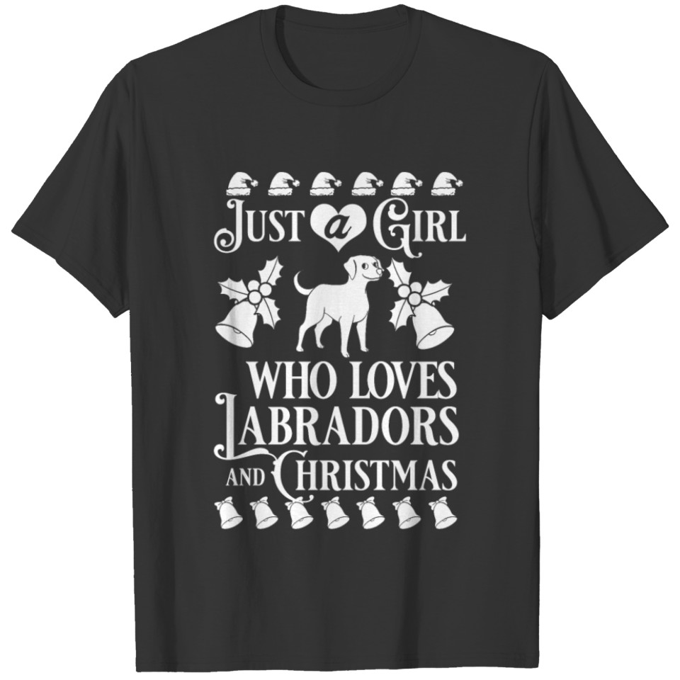 Labrador Christmas Dog Puppies Santa Breeder T Shirts