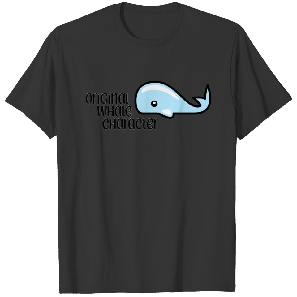 original whale character Classic T Shirts