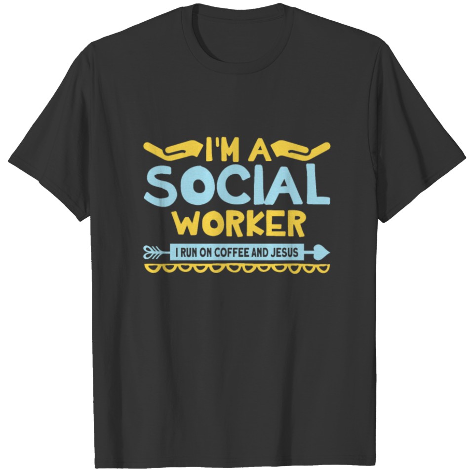 Black Social Worker School Social Social Work T Shirts