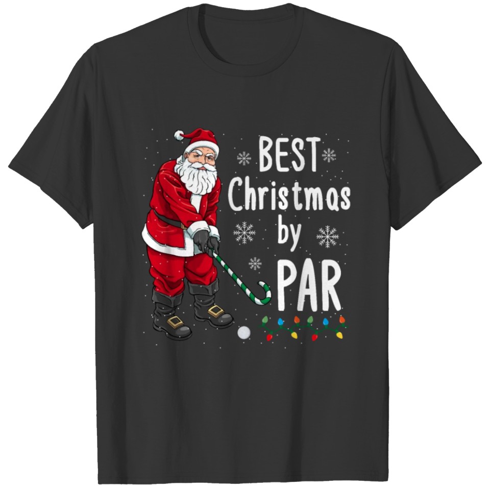 Golf Santa Claus Pun Golfer Gift Golfing T Shirts