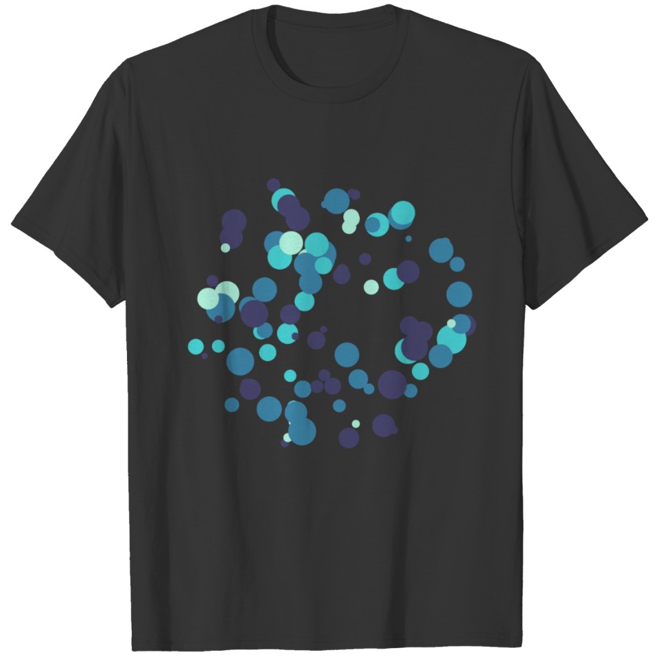 Abstract Circle Design T Shirts