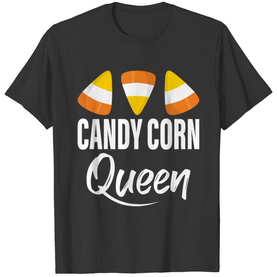 Candy Corn Queen Halloween T Shirts