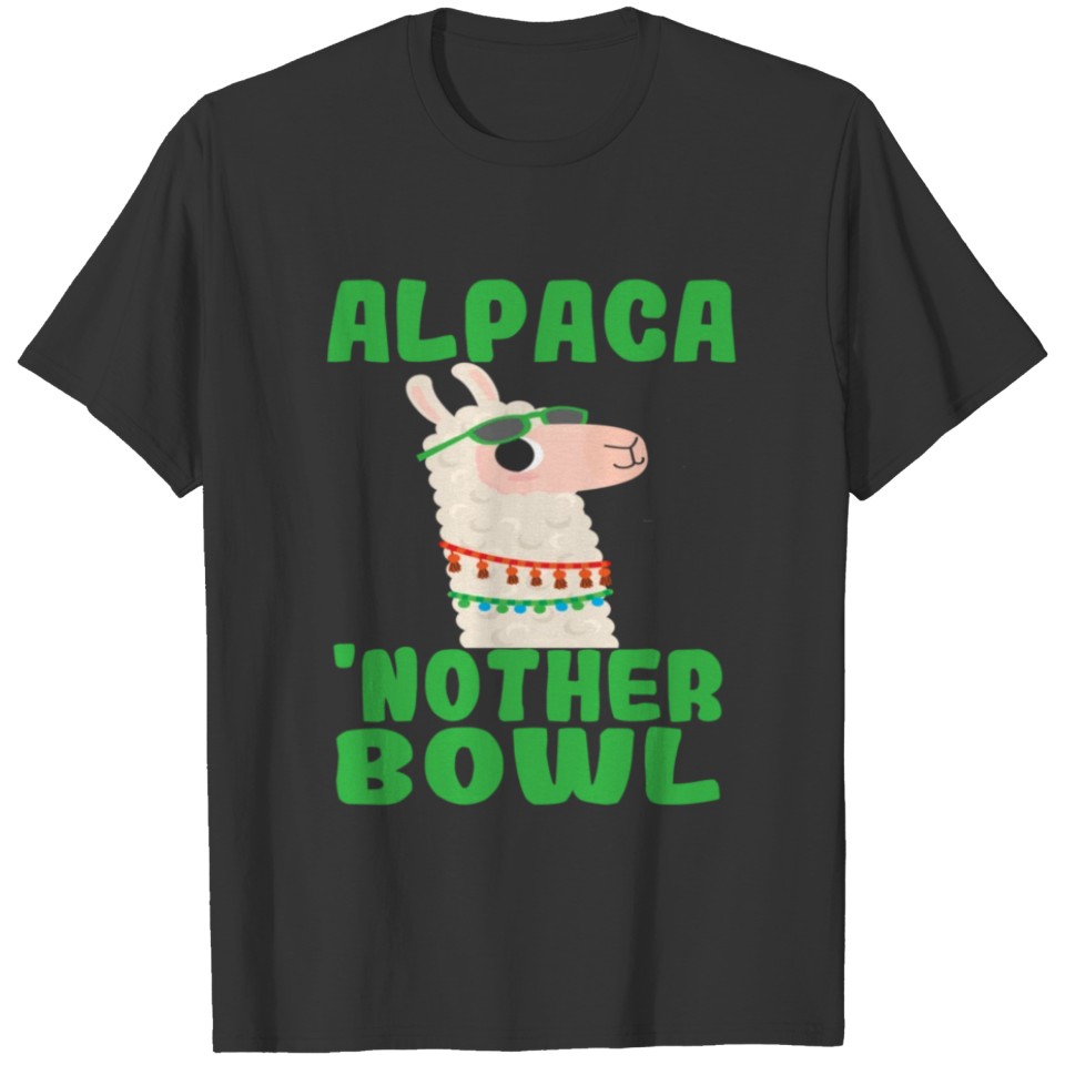 Alpaca Nother Bowl Funny Marijuana CBD Weed Smoker T Shirts