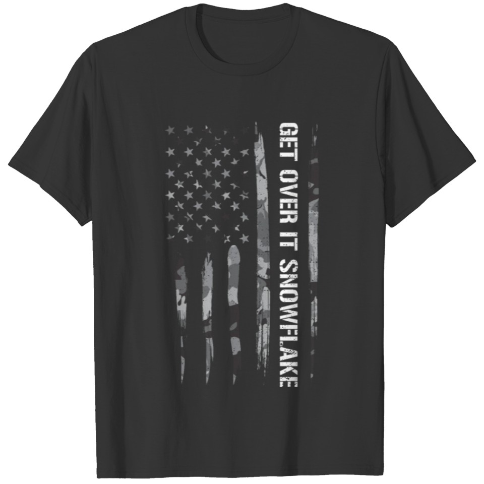 Get Over It Snowflake T Shirts