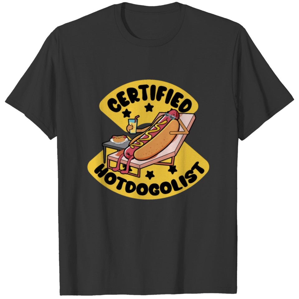 Cool Hot Dog Design For Men Women Boys Sausage Hot T Shirts