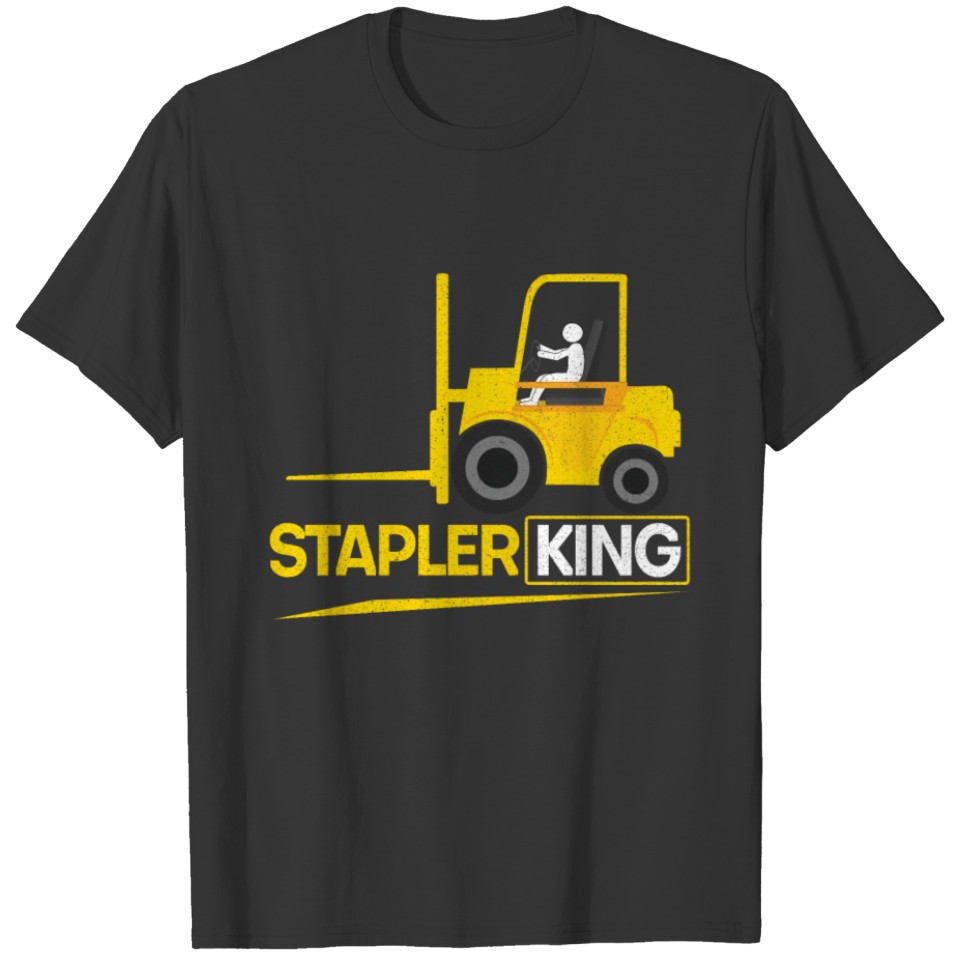 Boss Of Forklift Driver Truck Operator Forklift T Shirts