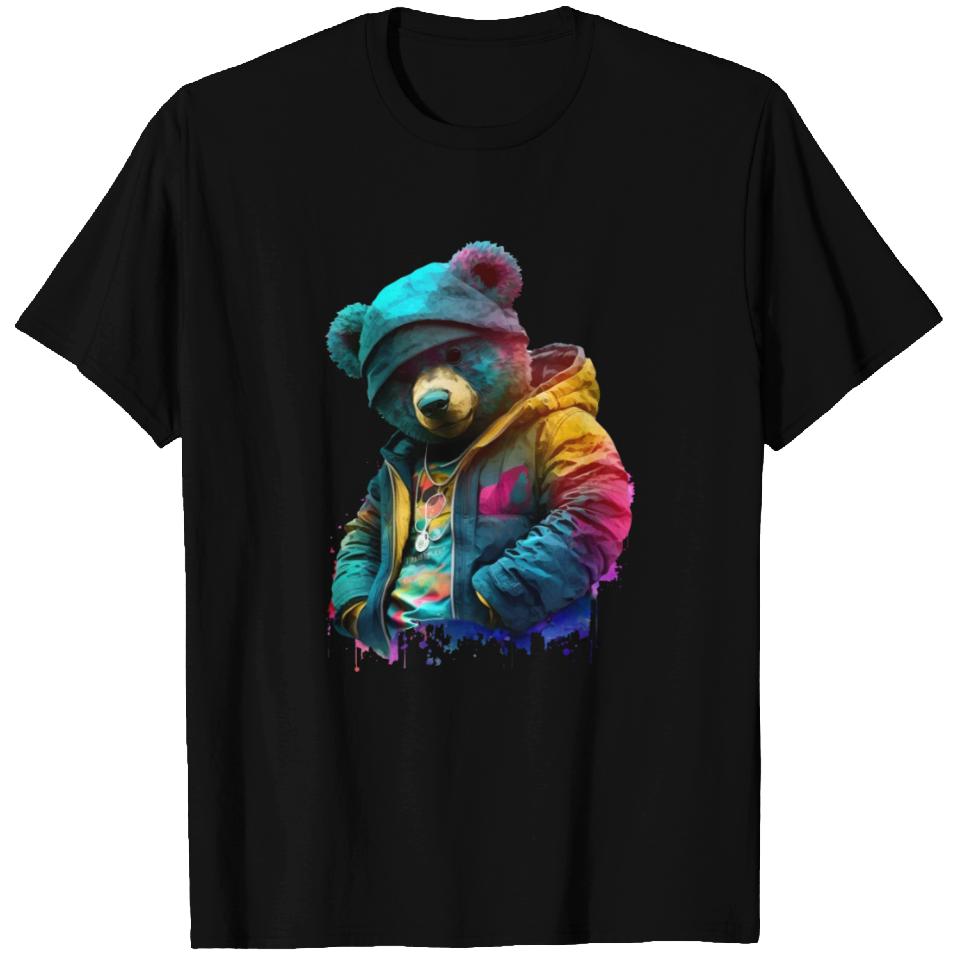 Teddy Bear and the rapper style T Shirts | ID 16583194 by Big Boi ...