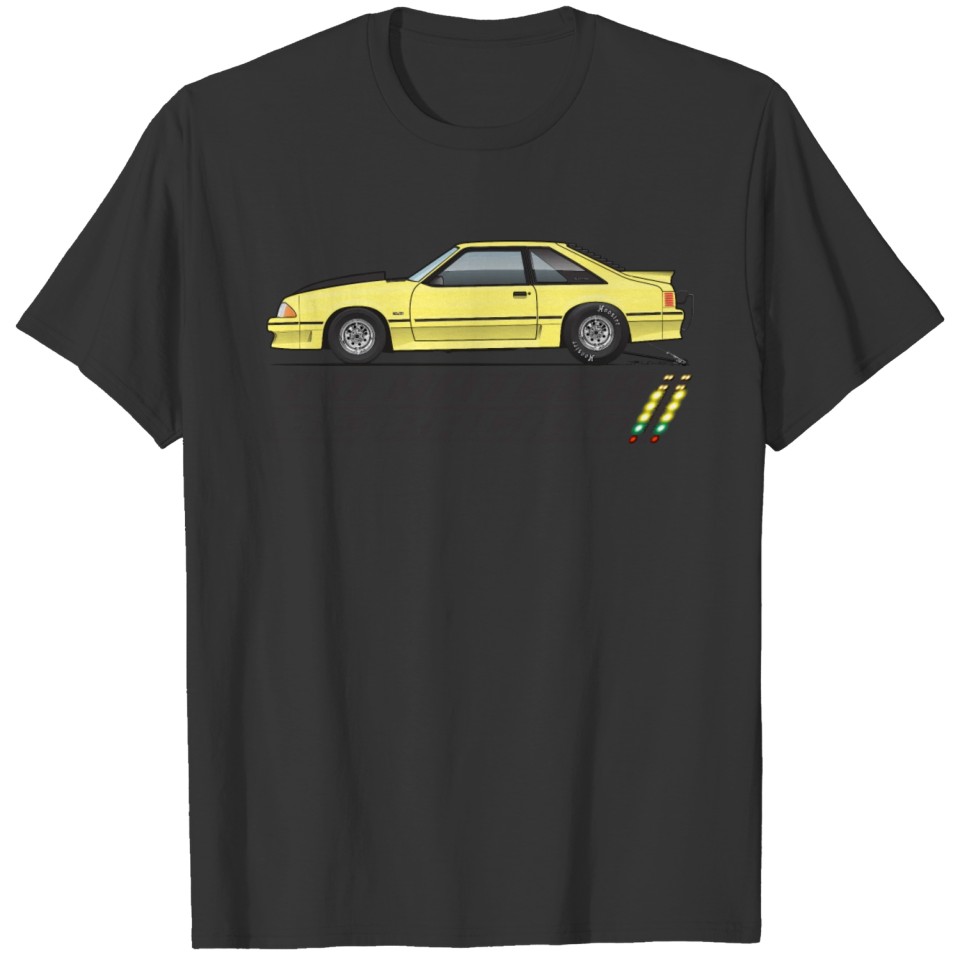 BE RACING Tropical Yellow T Shirts