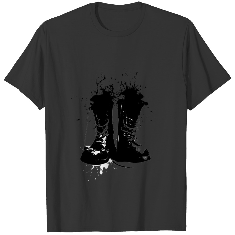 Amphibian Boots - Gift Loves Military Shoes T Shirts