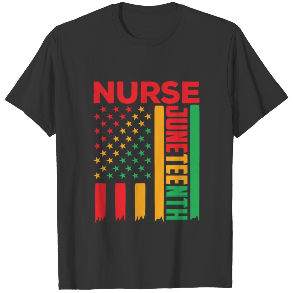 Nurse Juneteenth 1865 T Shirts