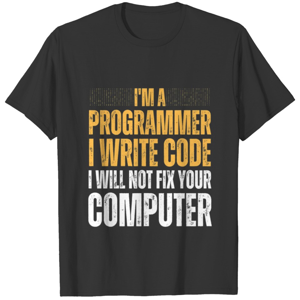 Computer Science Programmer Saying For Men Women T Shirts