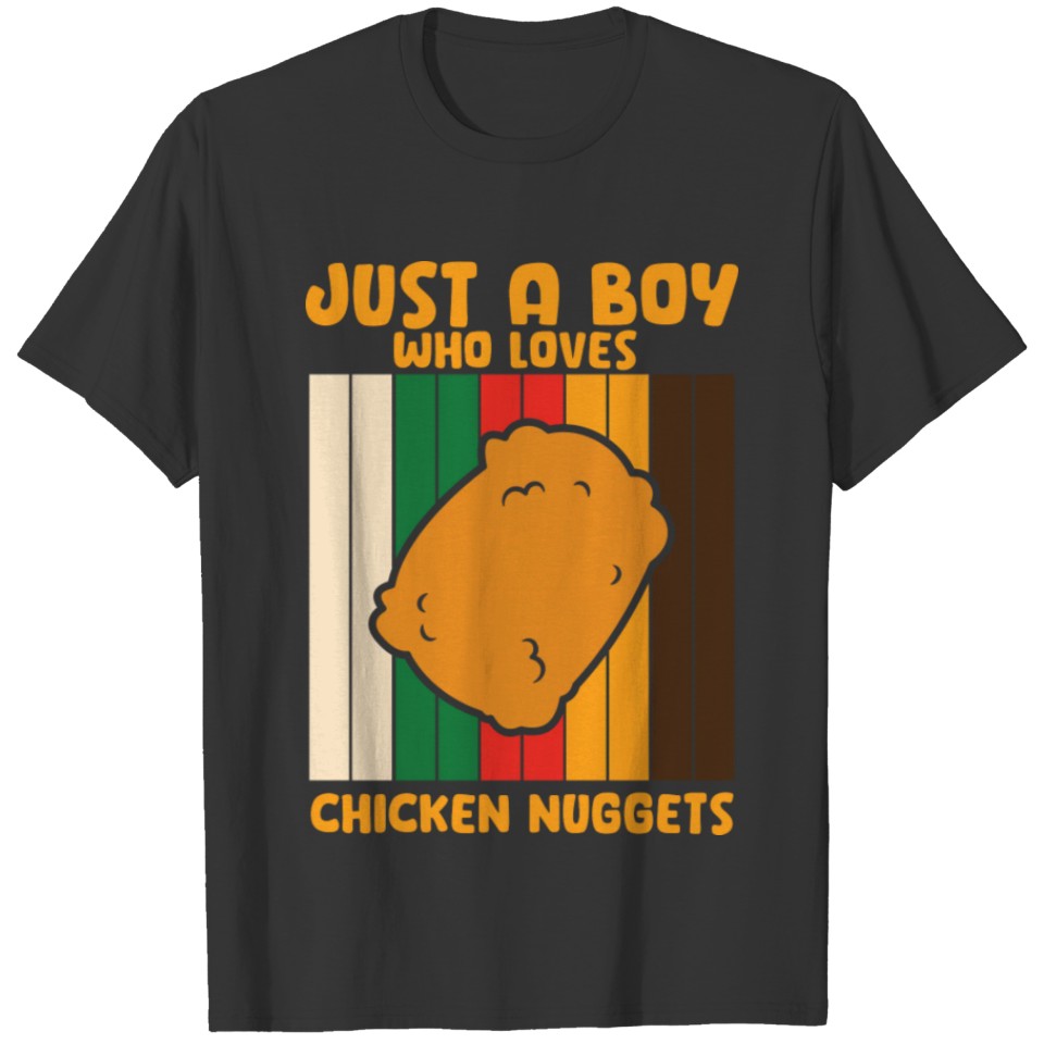 Chicken Nuggets Boy T Shirts