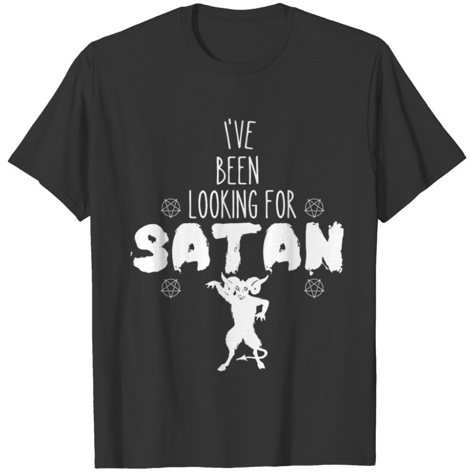 Funny Satan Saying Devil Metal Festival T Shirts