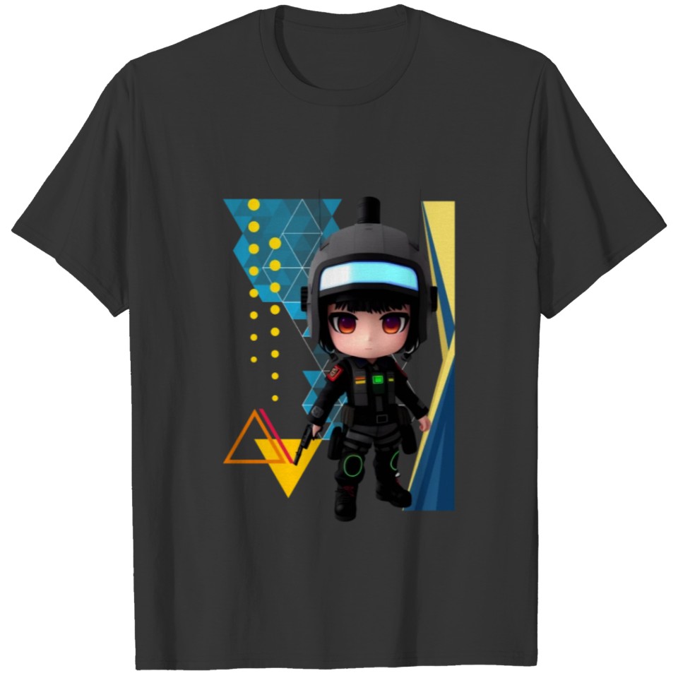 Chibi Soldier: A Cute Military Design 9 T Shirts