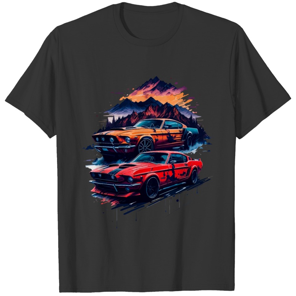 Muscle Classic Car T Shirts
