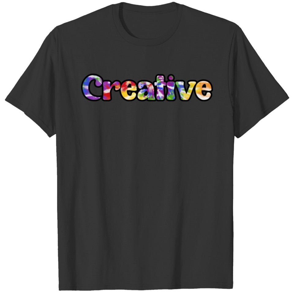 Creative tie dye T Shirts